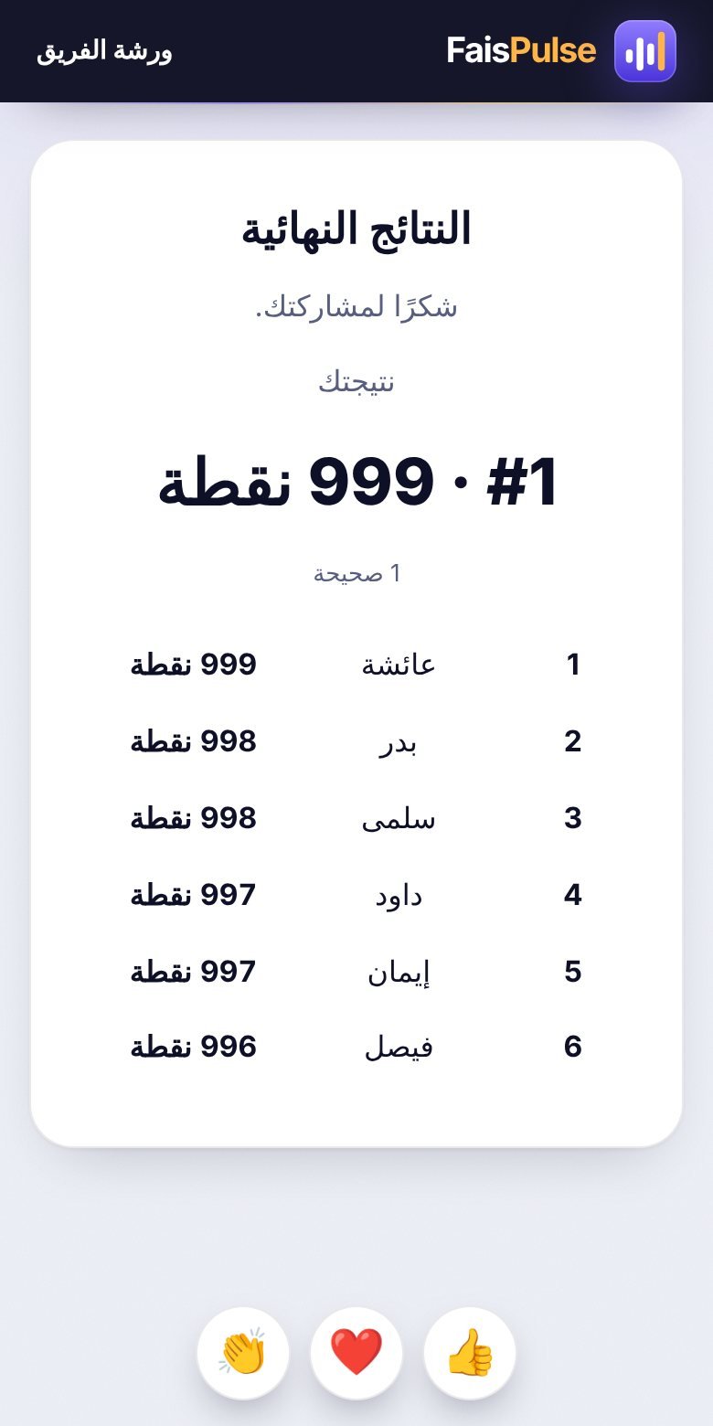 4. الترتيب النهائي